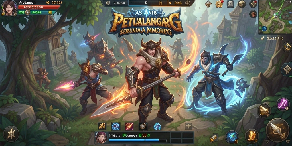 Tampilan gameplay seru di dunia <strong>ASIA918</strong> yang luas dan menakjubkan.