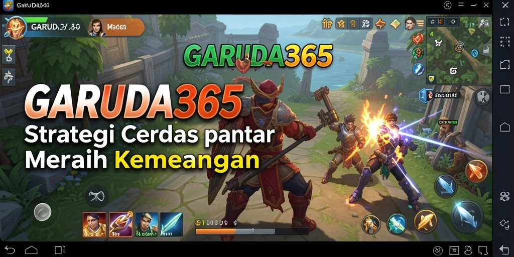 Tampilan gameplay GARUDA365 yang mencolok dan penuh aksi.