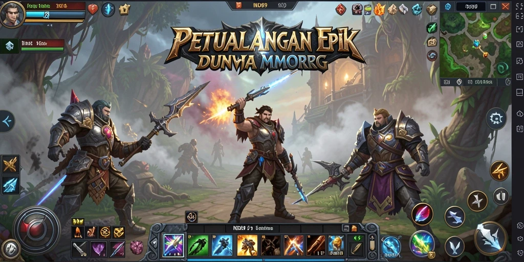 Gameplay IND89 dengan grafis menakjubkan dan pertarungan seru.