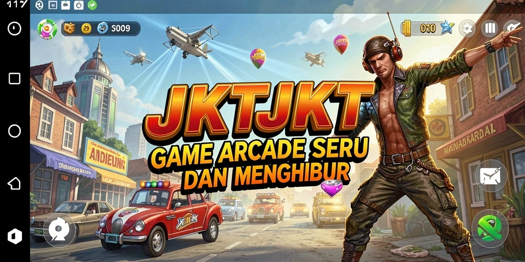 Gameplay JKTJKT menampilkan aksi seru dan tantangan menarik.
