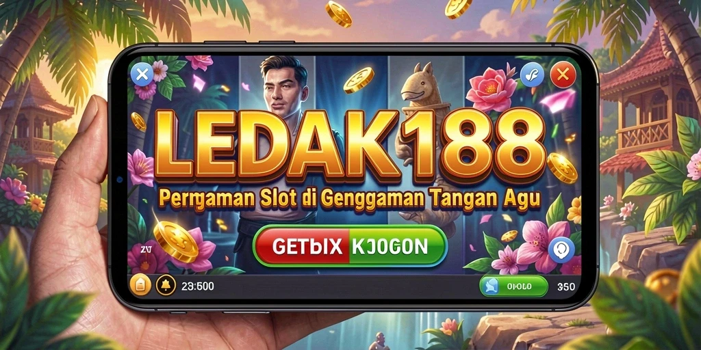 Screenshot utama LEDAK188 menampilkan keseruan gameplay slot yang menakjubkan.