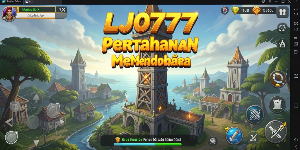Gameplay menara pertahanan yang menarik dan strategis