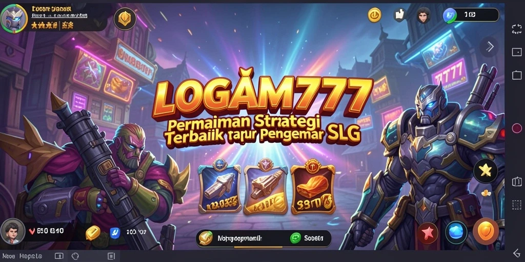 Tampilan gameplay LOGAM777 yang menegangkan dan strategis.