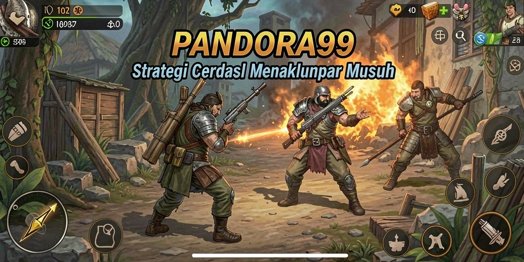 Tampilan gameplay PANDORA99 yang strategis dan menantang.