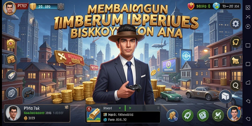 Tangkapan layar PT707 menampilkan pengalaman membangun bisnis yang menarik.