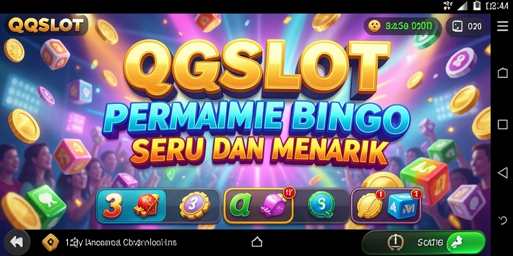 Tampilan gameplay QQSLOT yang menarik dan interaktif dalam permainan Bingo.