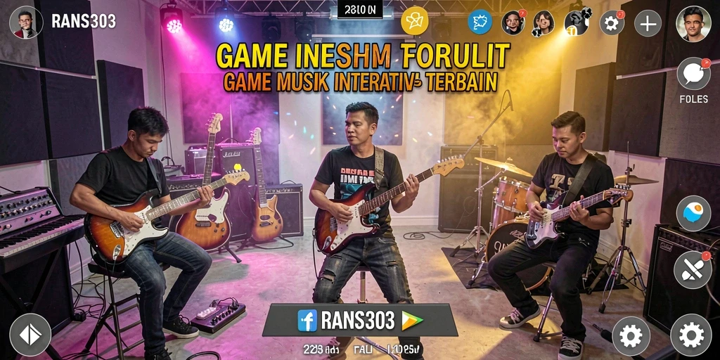 Tampilan gameplay RANS303 yang seru dan interaktif.