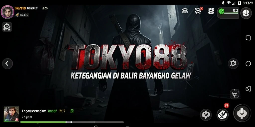 Pengalaman gameplay mencekam dalam gelap Tokyo.