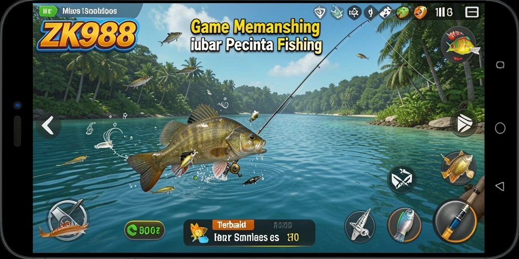 Tangkapan ikan yang mengesankan dari gameplay ZK988.